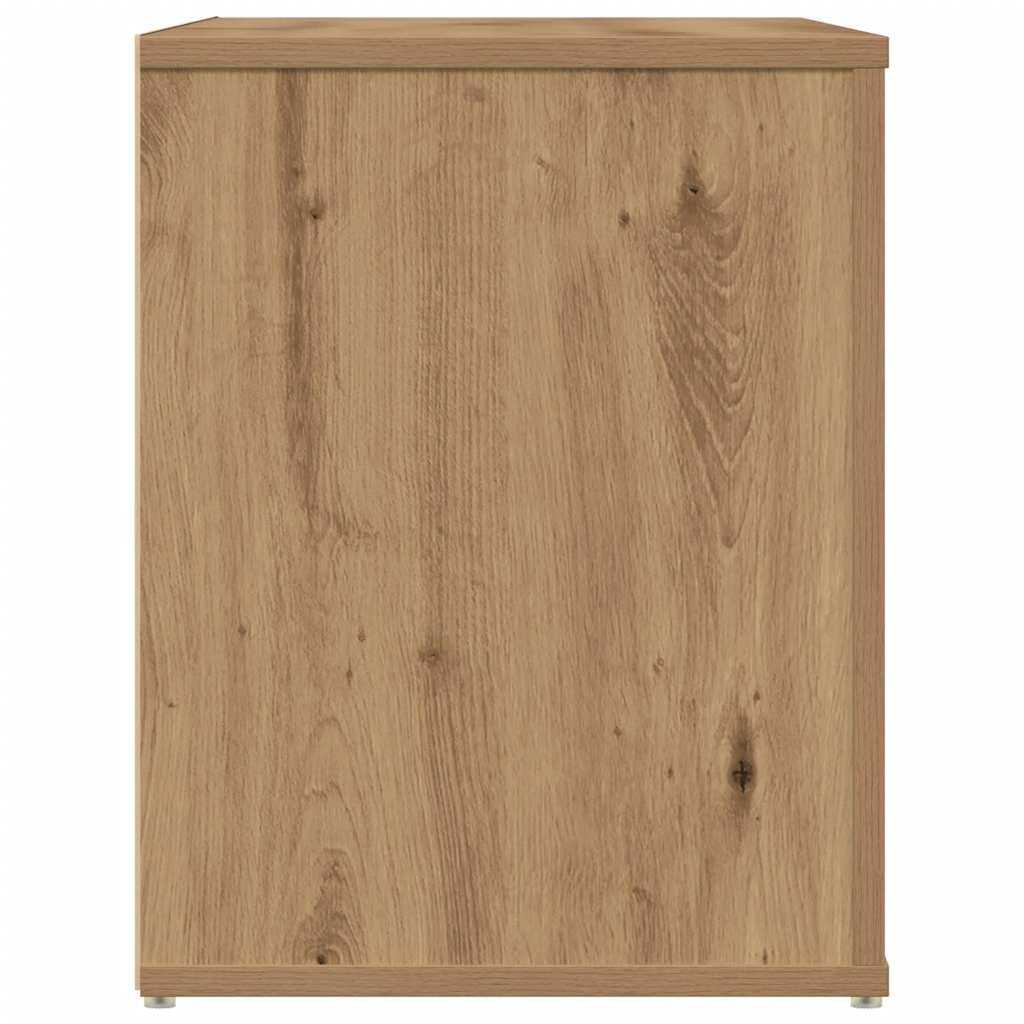 Shoe Bench Artisan Oak 100x35x45 cm Engineered Wood
