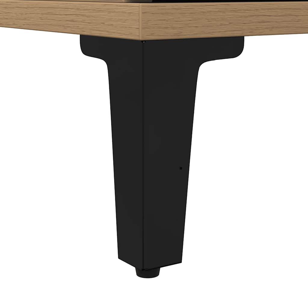 Bathroom Cabinet Artisan Oak 30x30x190 cm Engineered Wood