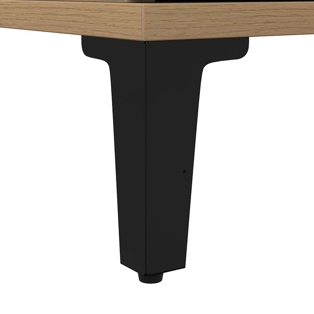 Bathroom Cabinet Artisan Oak 30x30x100 cm Engineered Wood