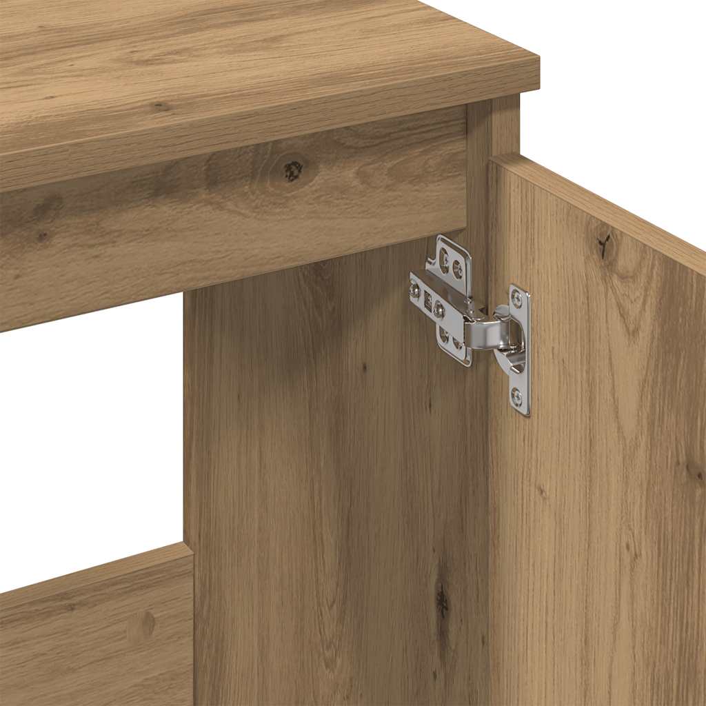 Sink Cabinet Artisan Oak 58x33x60 cm Engineered Wood
