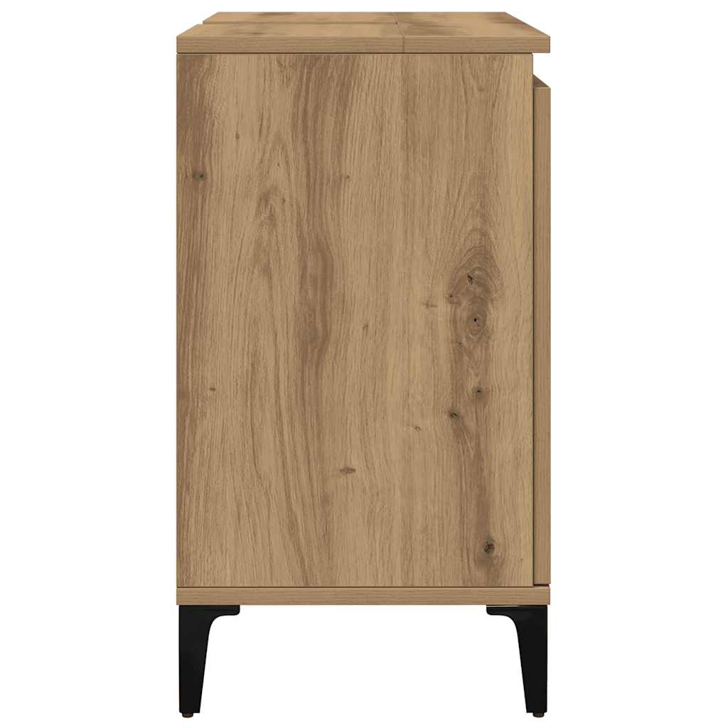 Sink Cabinet Artisan Oak 58x33x60 cm Engineered Wood