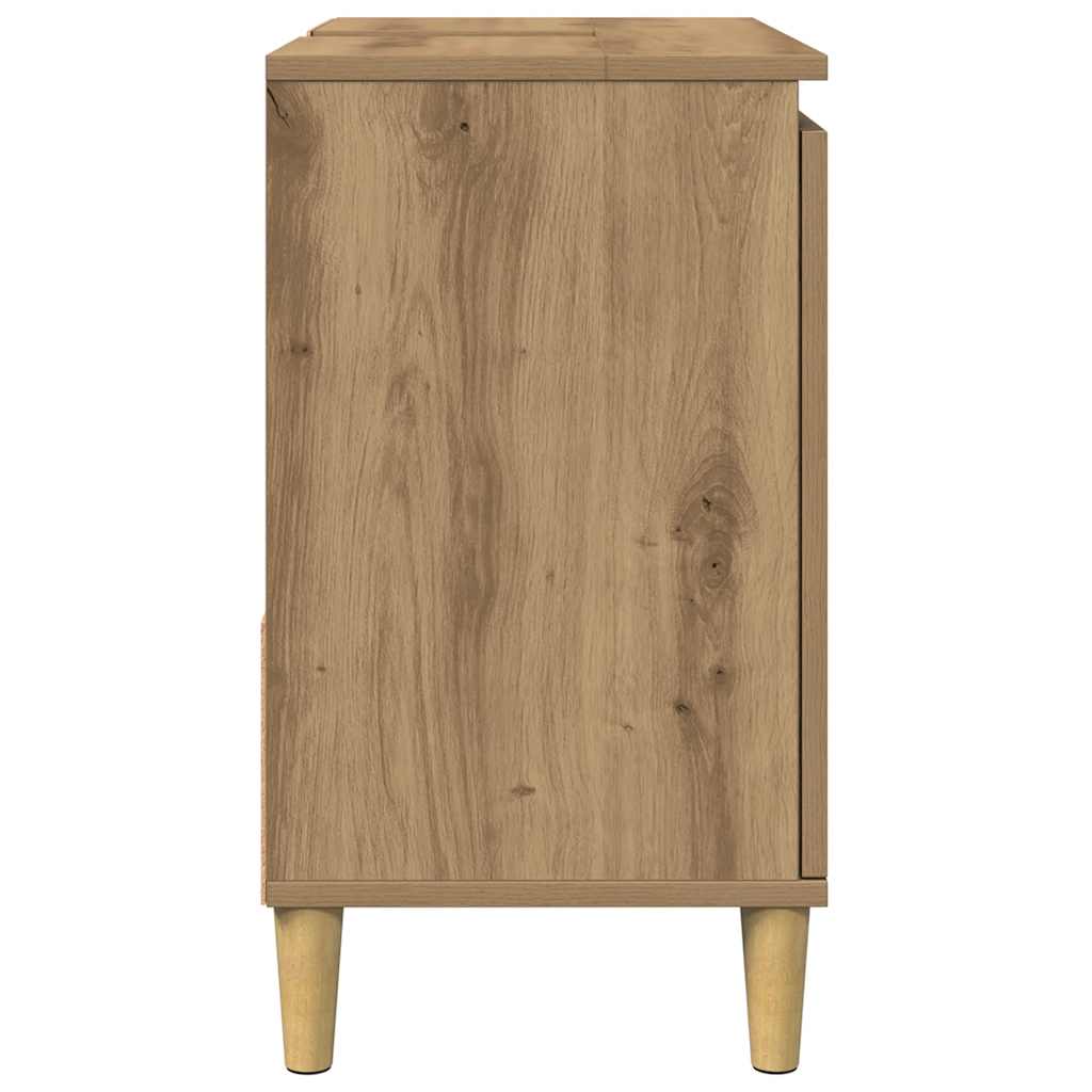 Sink Cabinet Artisan Oak 65x33x60 cm Engineered Wood