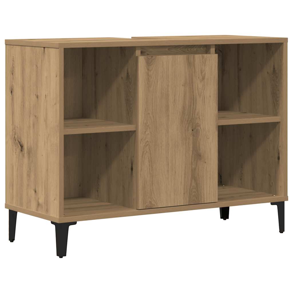 Sink Cabinet Artisan Oak 80x33x60 cm Engineered Wood