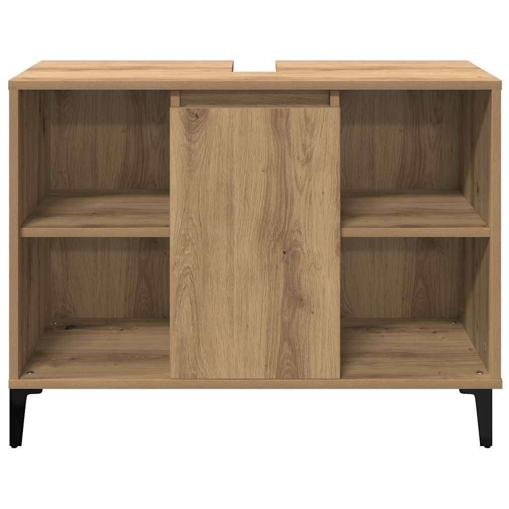 Sink Cabinet Artisan Oak 80x33x60 cm Engineered Wood