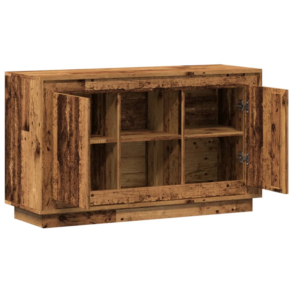 Sideboard Old Wood 102x35x60 cm Engineered Wood
