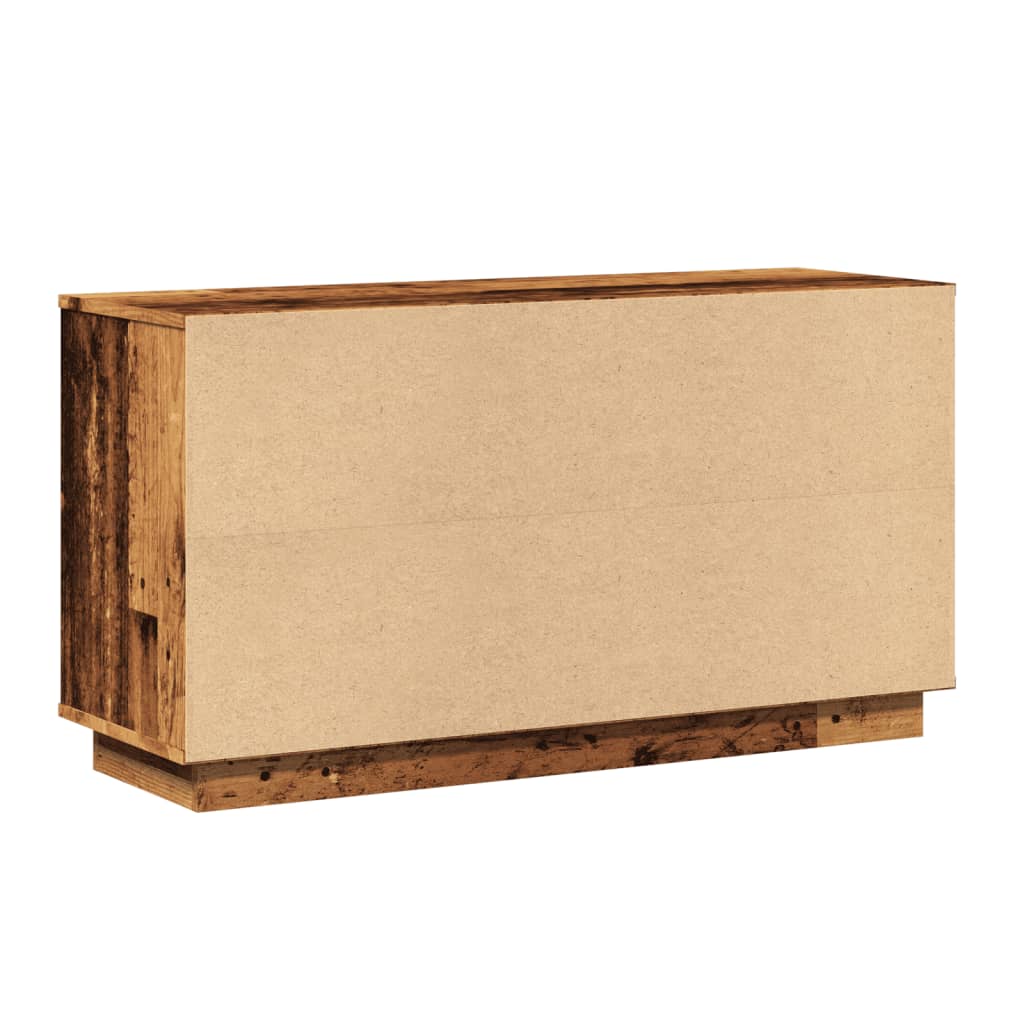 Sideboard Old Wood 102x35x55 cm Engineered Wood