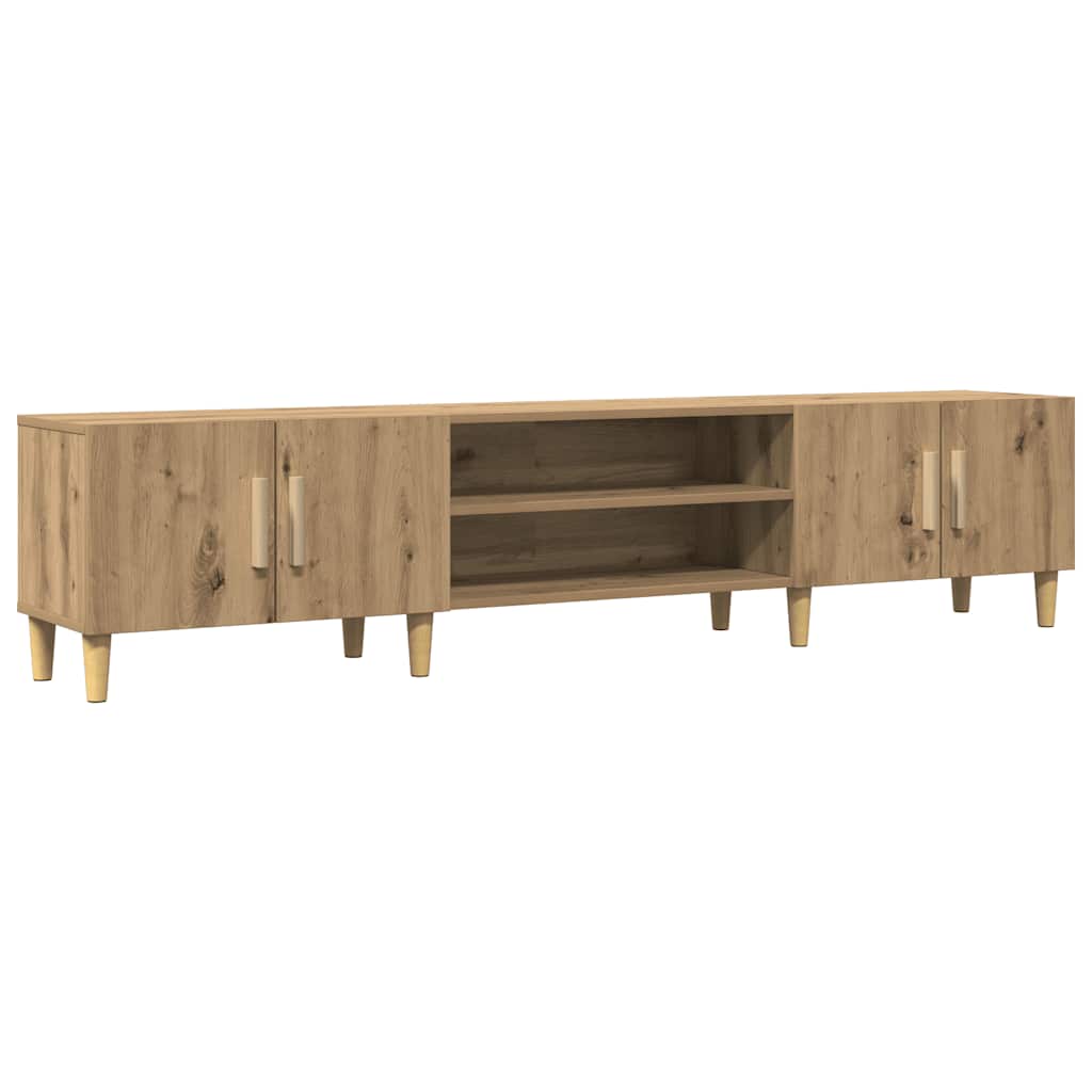 TV Cabinet Artisan Oak 180x31,5x40 cm Engineered Wood