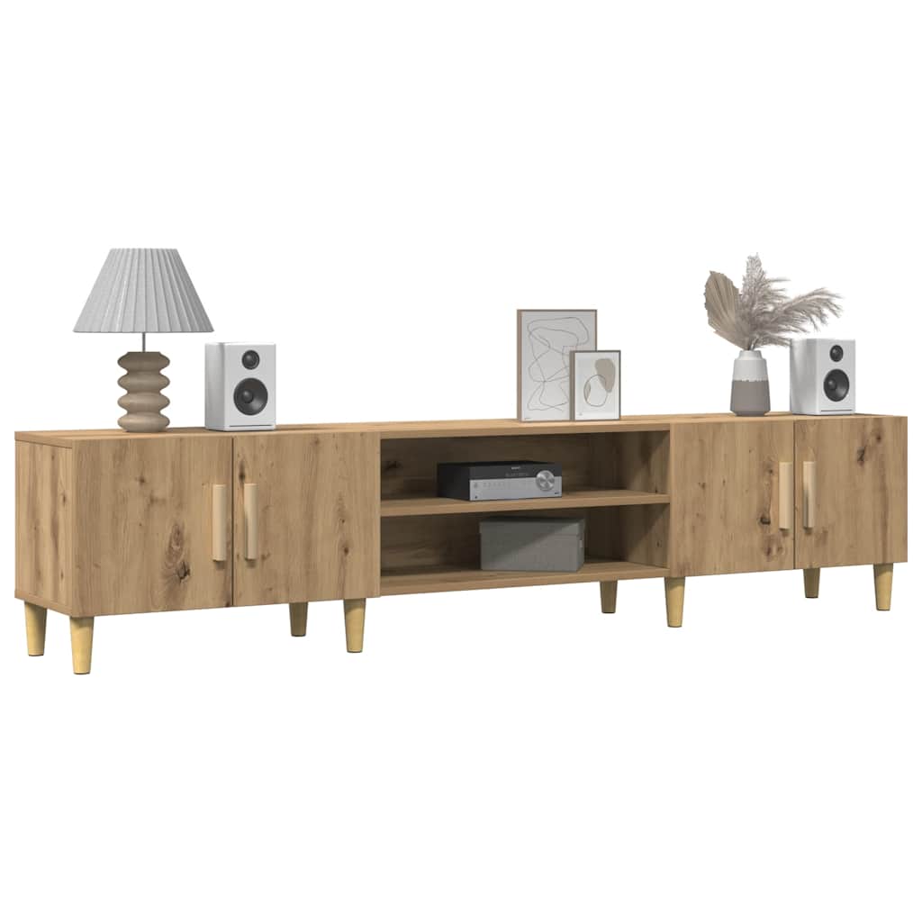 TV Cabinet Artisan Oak 180x31,5x40 cm Engineered Wood