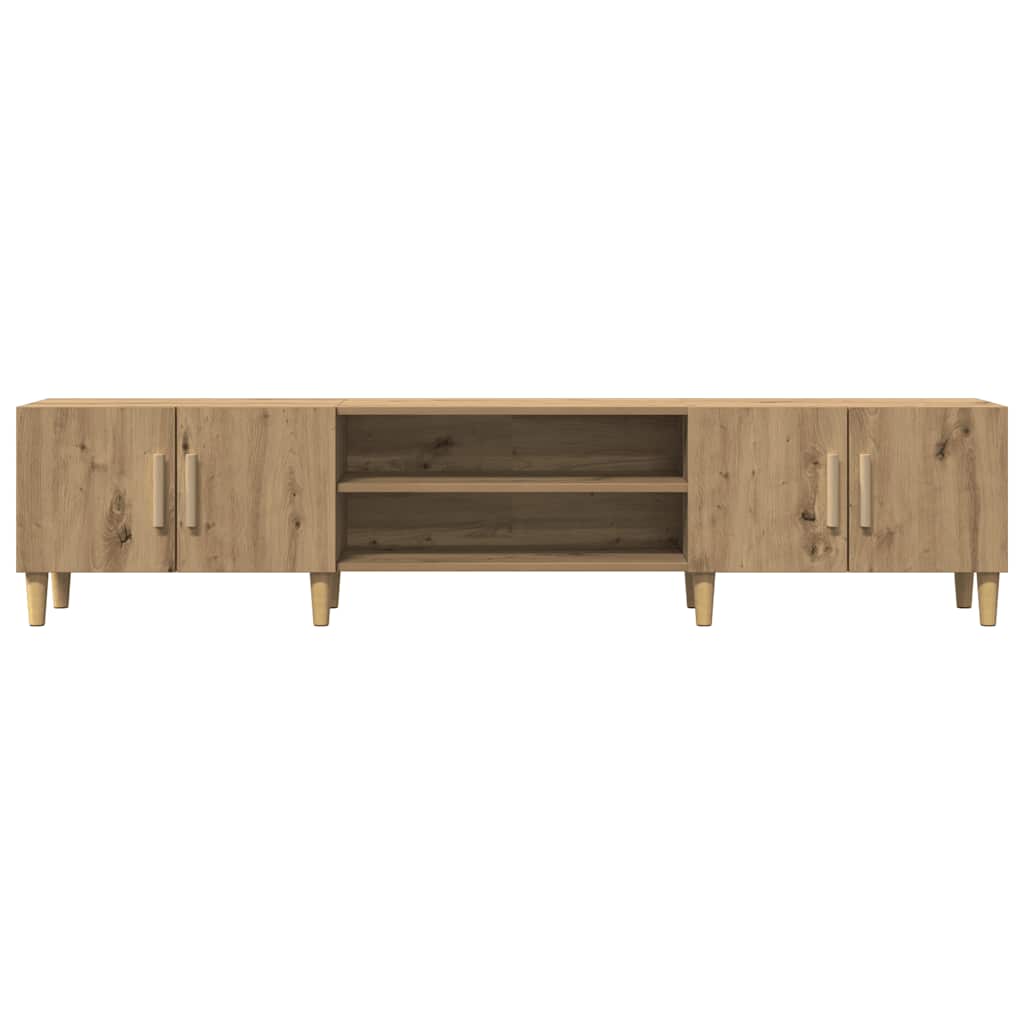 TV Cabinet Artisan Oak 180x31,5x40 cm Engineered Wood