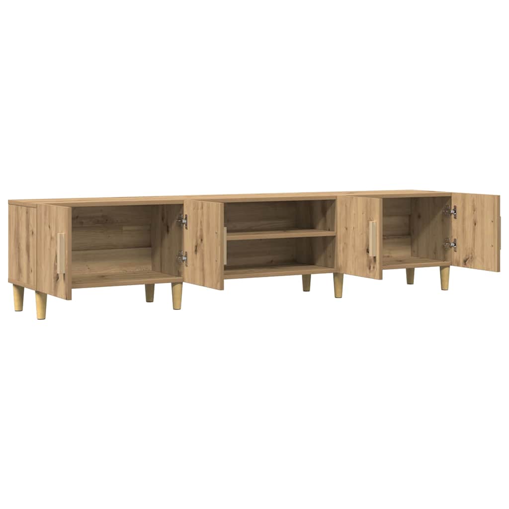 TV Cabinet Artisan Oak 180x31,5x40 cm Engineered Wood