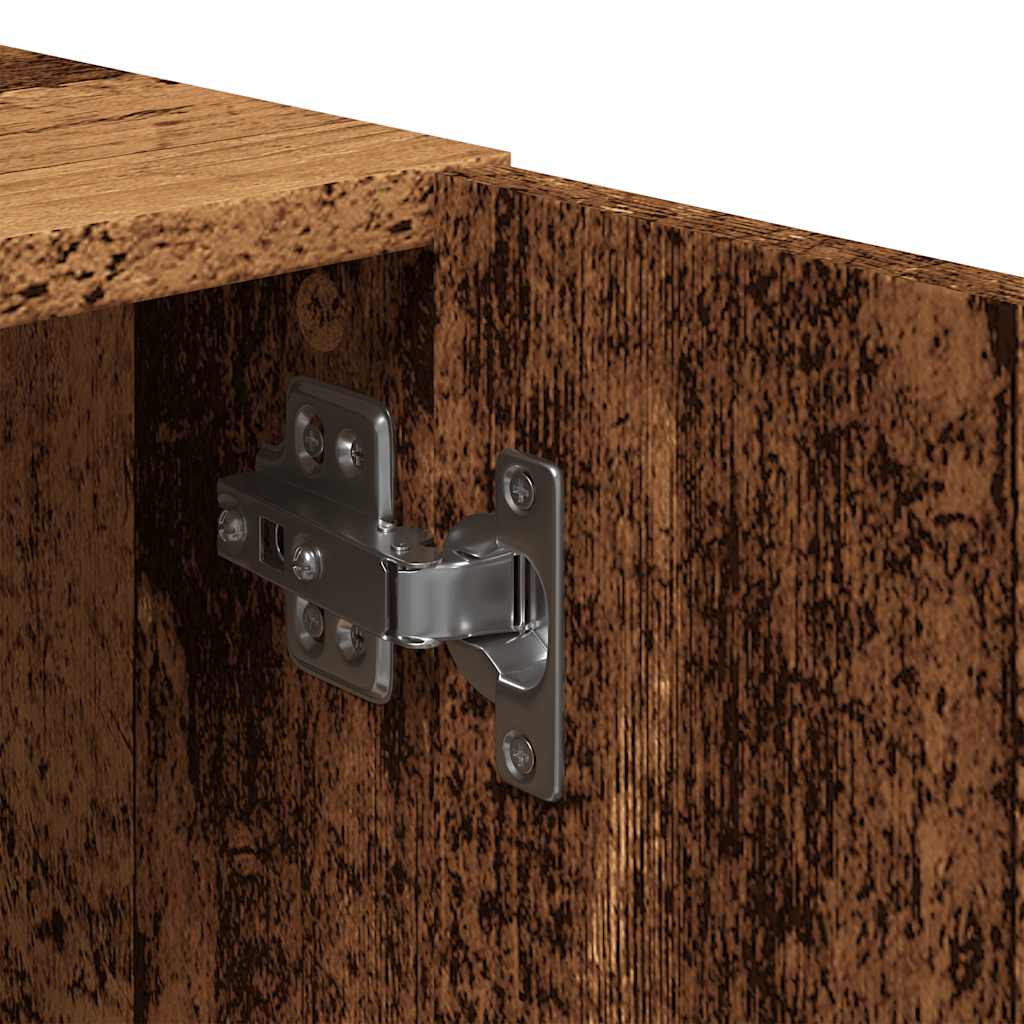 TV Cabinet Old Wood 180x31,5x40 cm Engineered Wood