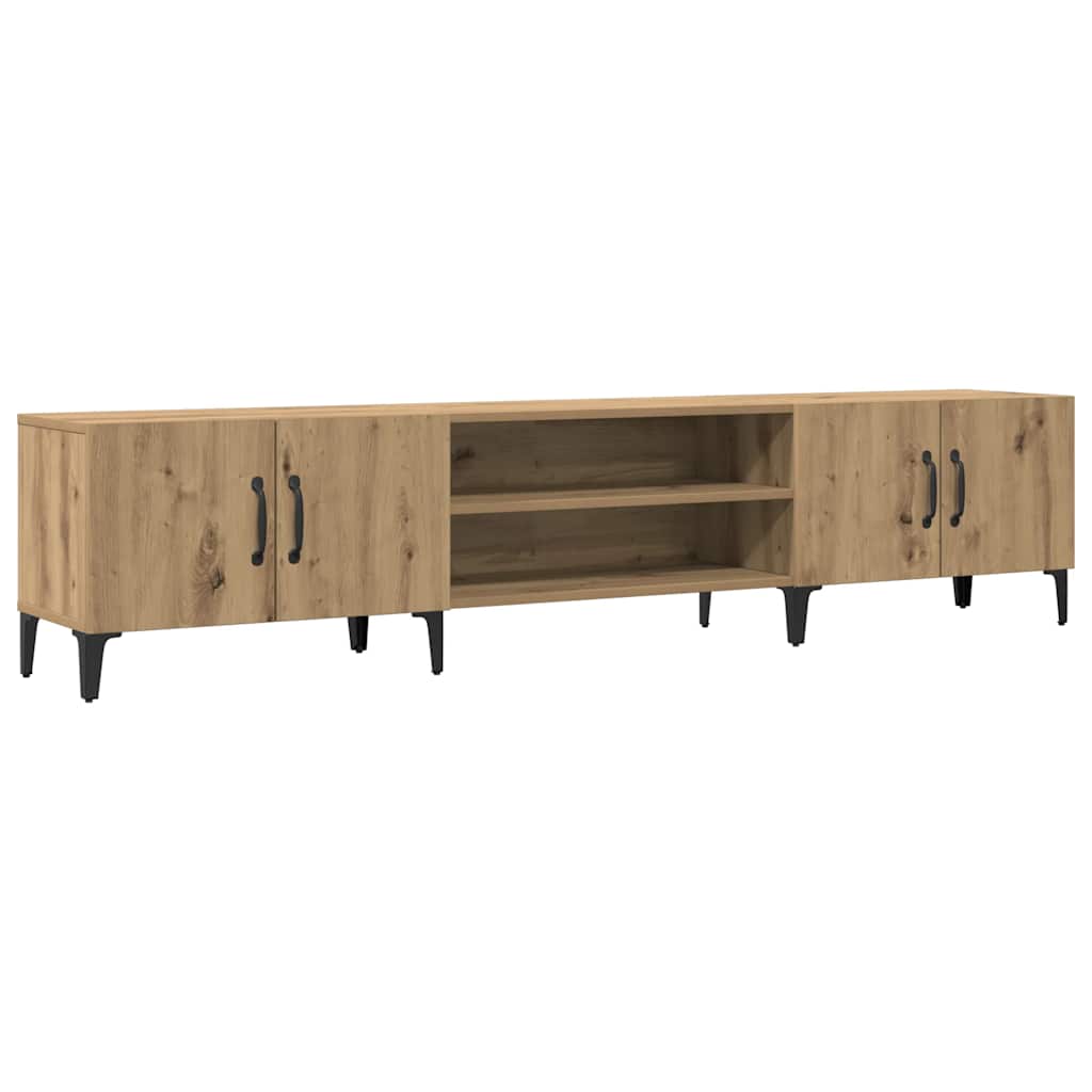 TV Cabinet Artisian Oak 180x31.5x40 cm Engineered Wood