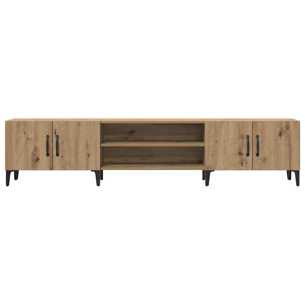 TV Cabinet Artisian Oak 180x31.5x40 cm Engineered Wood