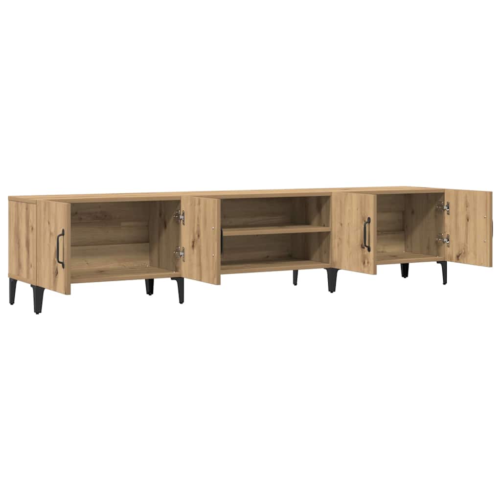 TV Cabinet Artisian Oak 180x31,5x40 cm Engineered Wood