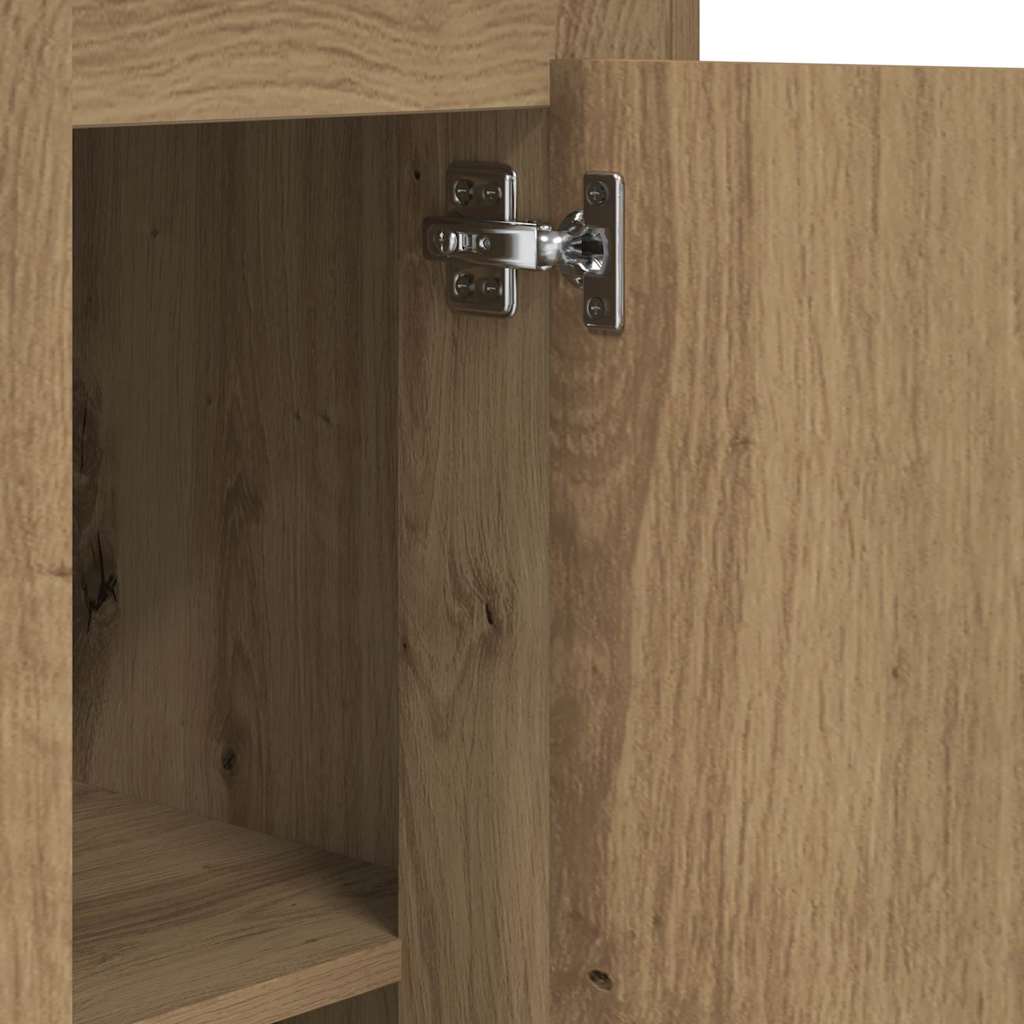 Highboard Artisian Oak 36x35,5x103,5 cm Engineered Wood
