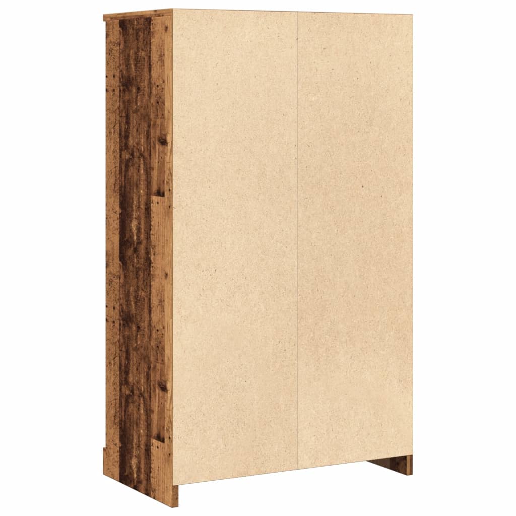 Highboard Old Wood 60x35.5x103.5 cm Engineered Wood