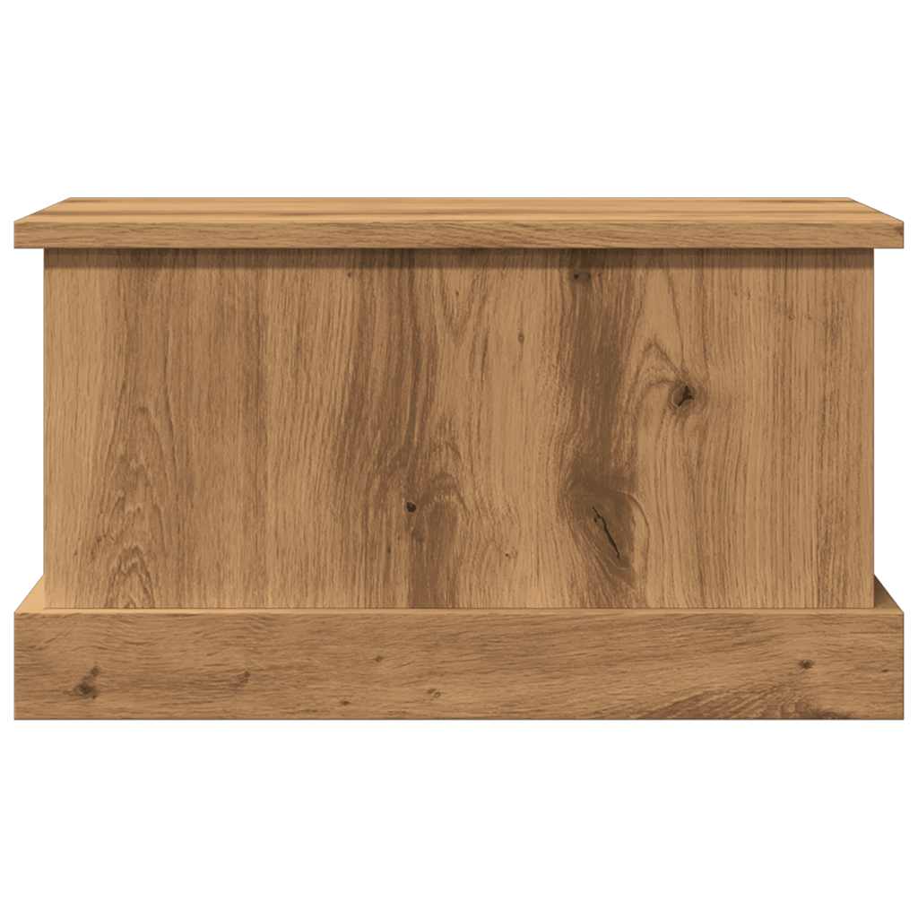 vidaXL Storage Box Artisan Oak 30x50x28 cm Engineered Wood