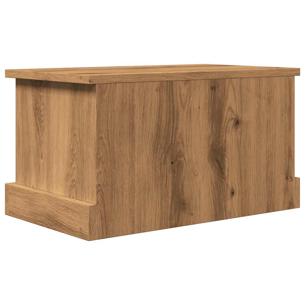 vidaXL Storage Box Artisan Oak 30x50x28 cm Engineered Wood