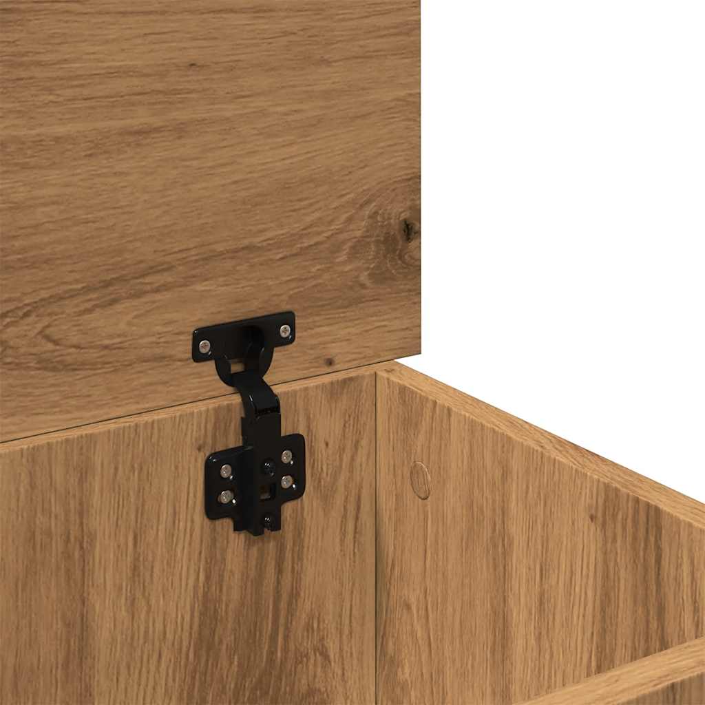 vidaXL Storage Box Artisan Oak 30x50x28 cm Engineered Wood