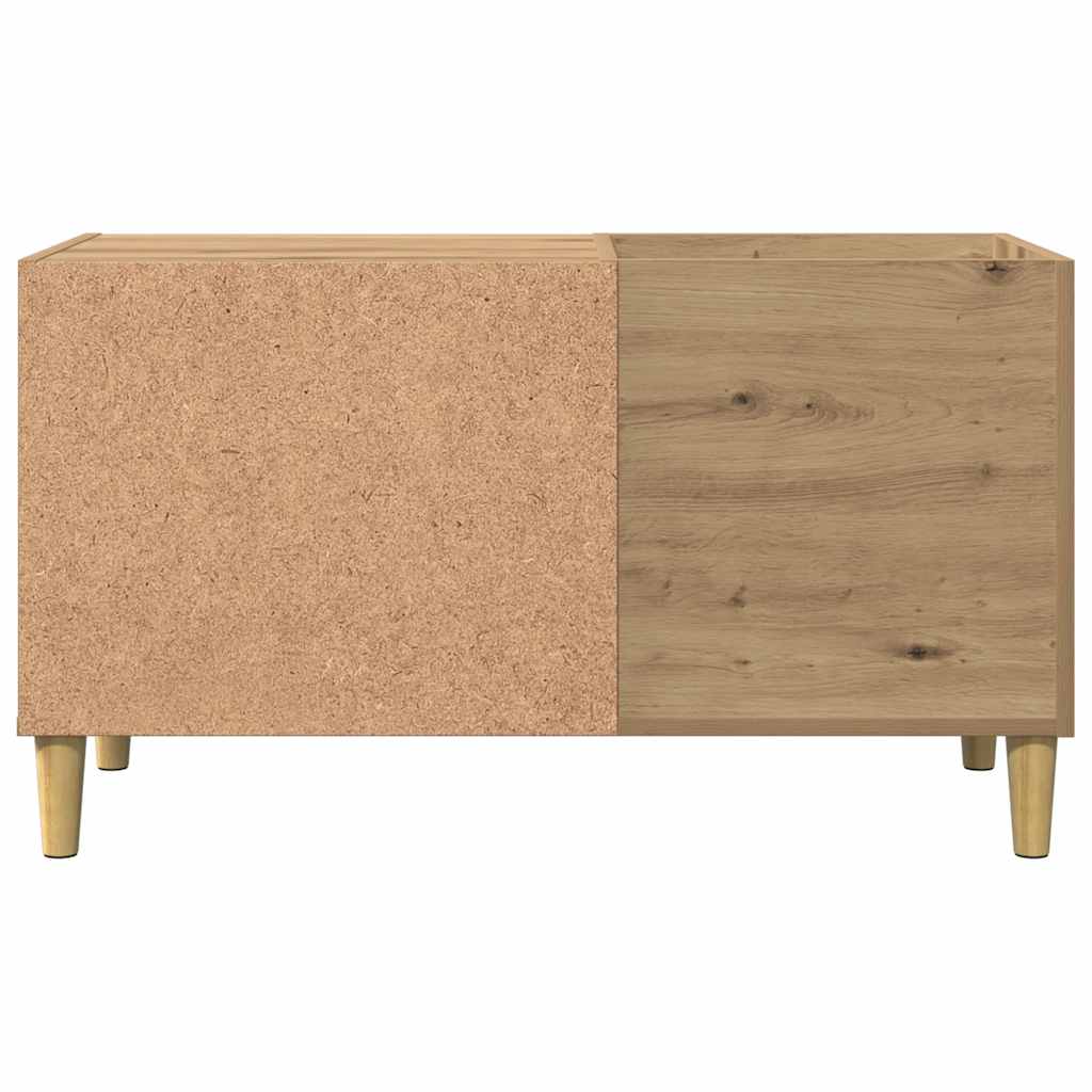 Record Cabinet Artisan Oak 84,5x38x48 cm Engineered Wood