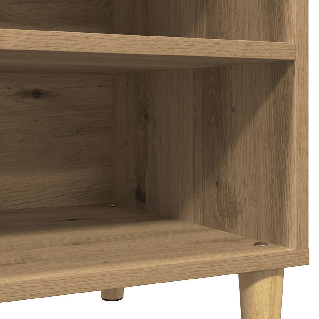 Record Cabinet Artisan Oak 84,5x38x48 cm Engineered Wood