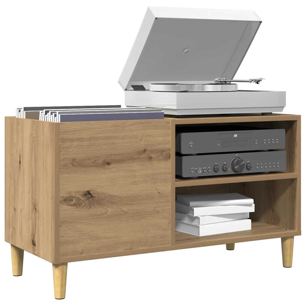Record Cabinet Artisan Oak 84,5x38x48 cm Engineered Wood