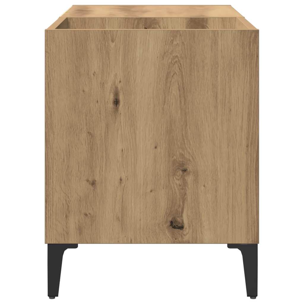 Record Cabinet Artisan Oak 84,5x38x48 cm Engineered Wood