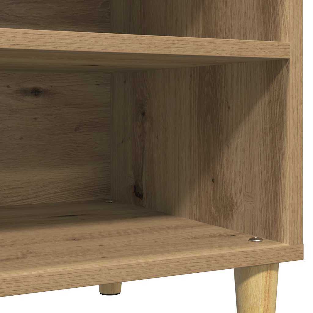 Record Cabinet Artisan Oak 84,5x38x48 cm Engineered Wood