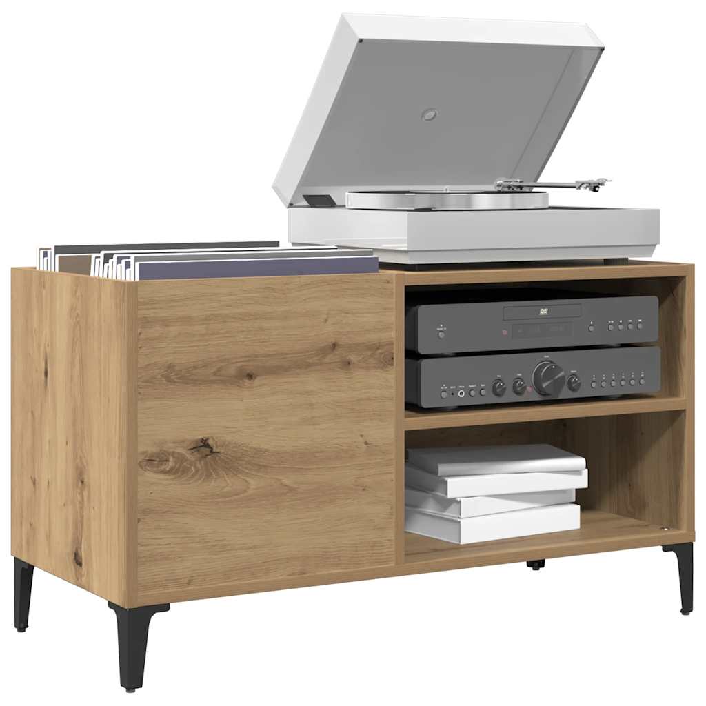 Record Cabinet Artisan Oak 84,5x38x48 cm Engineered Wood