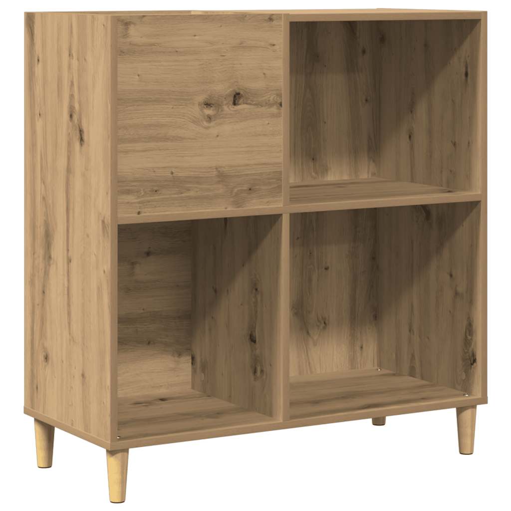 Record Cabinet Artisan Oak 84,5x38x89 cm Engineered Wood