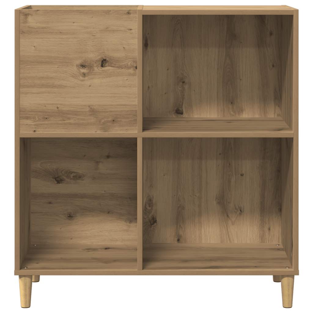 Record Cabinet Artisan Oak 84,5x38x89 cm Engineered Wood
