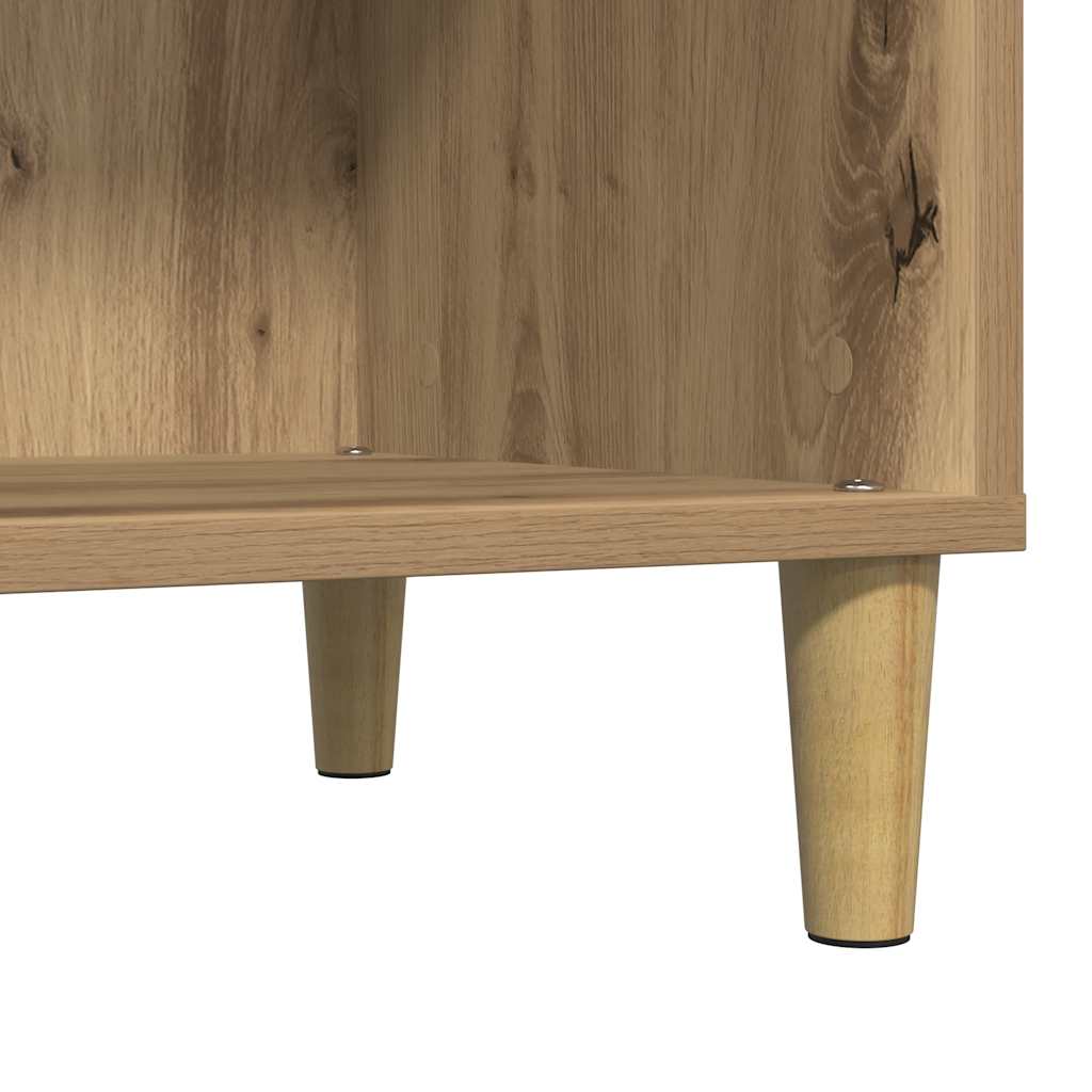 Record Cabinet Artisan Oak 84,5x38x89 cm Engineered Wood