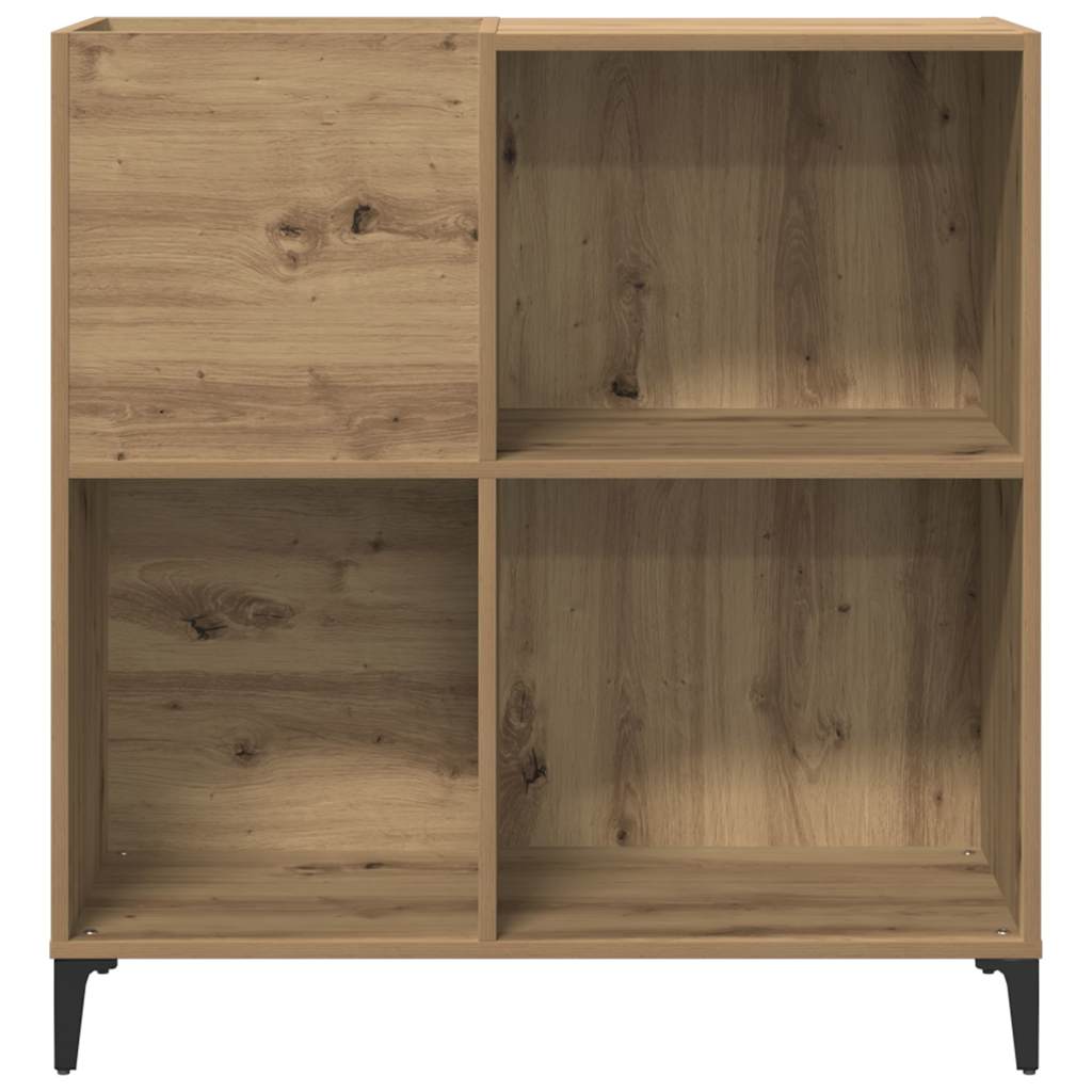 Record Cabinet Artisan Oak 84,5x38x89 cm Engineered Wood