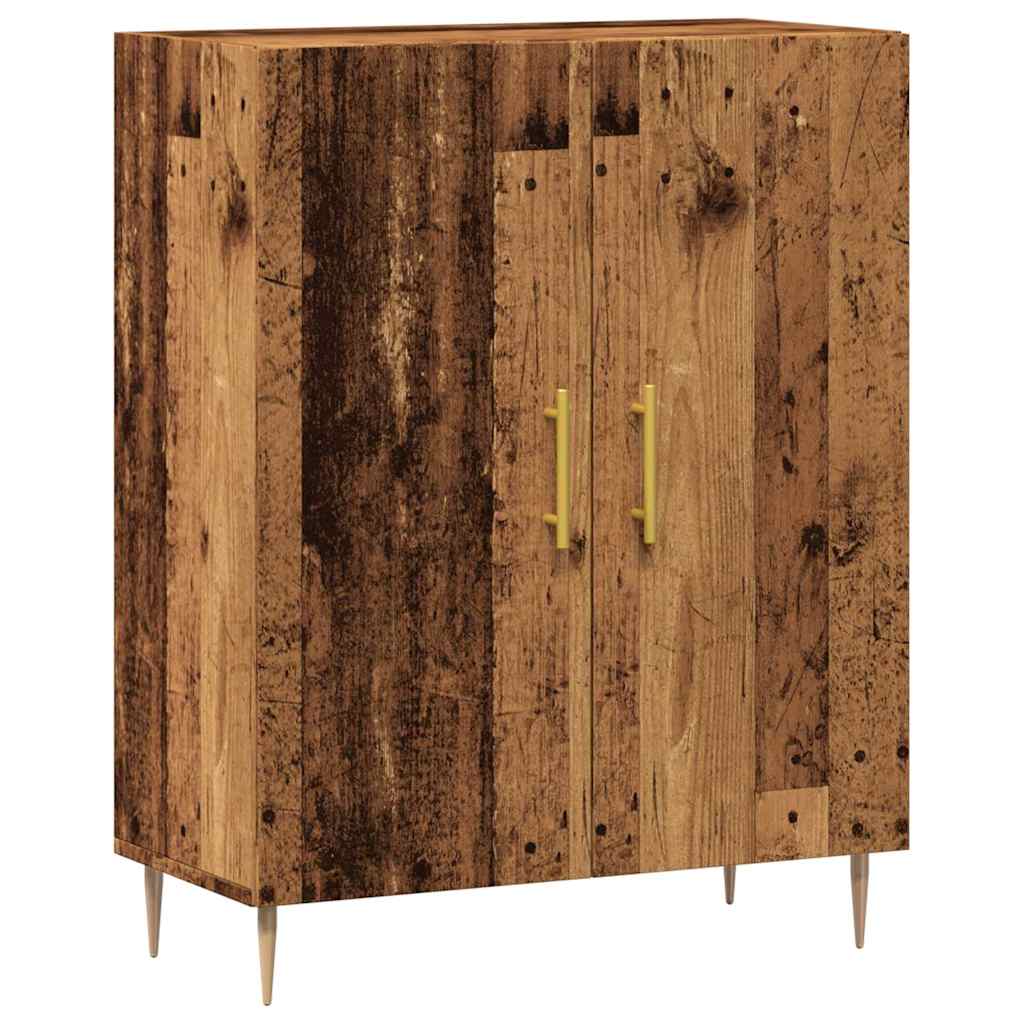 Sideboard Old Wood 69.5x34x90 cm Engineered Wood