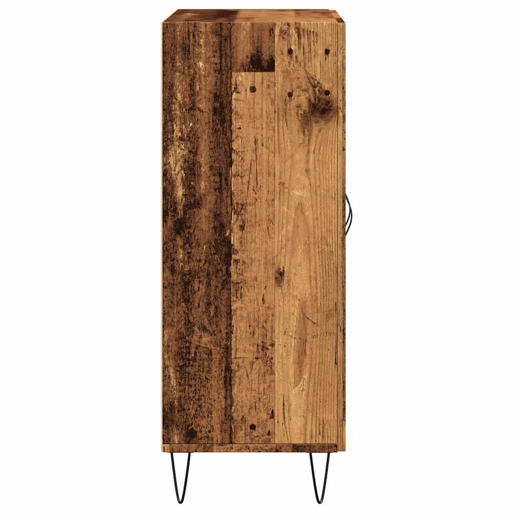Sideboard Old Wood 69.5x34x90 cm Engineered Wood