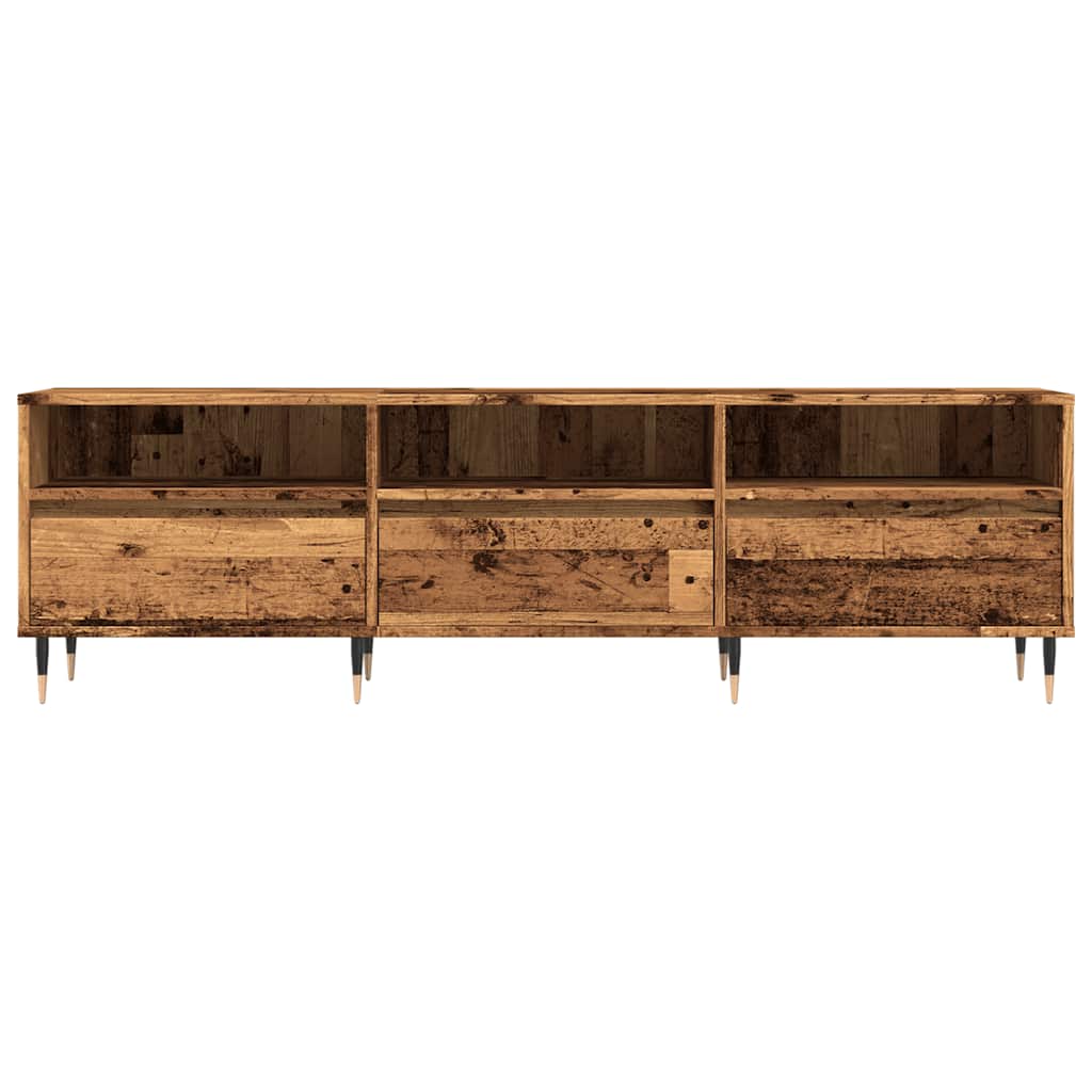 TV Cabinet Old Wood 150x30x44,5 cm Engineered Wood