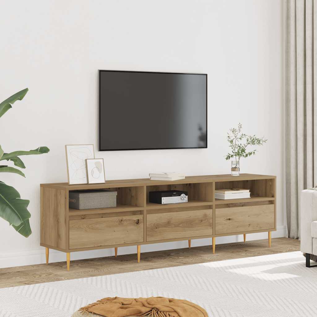 TV Cabinet Artisan Oak 150x30x44,5 cm Engineered Wood