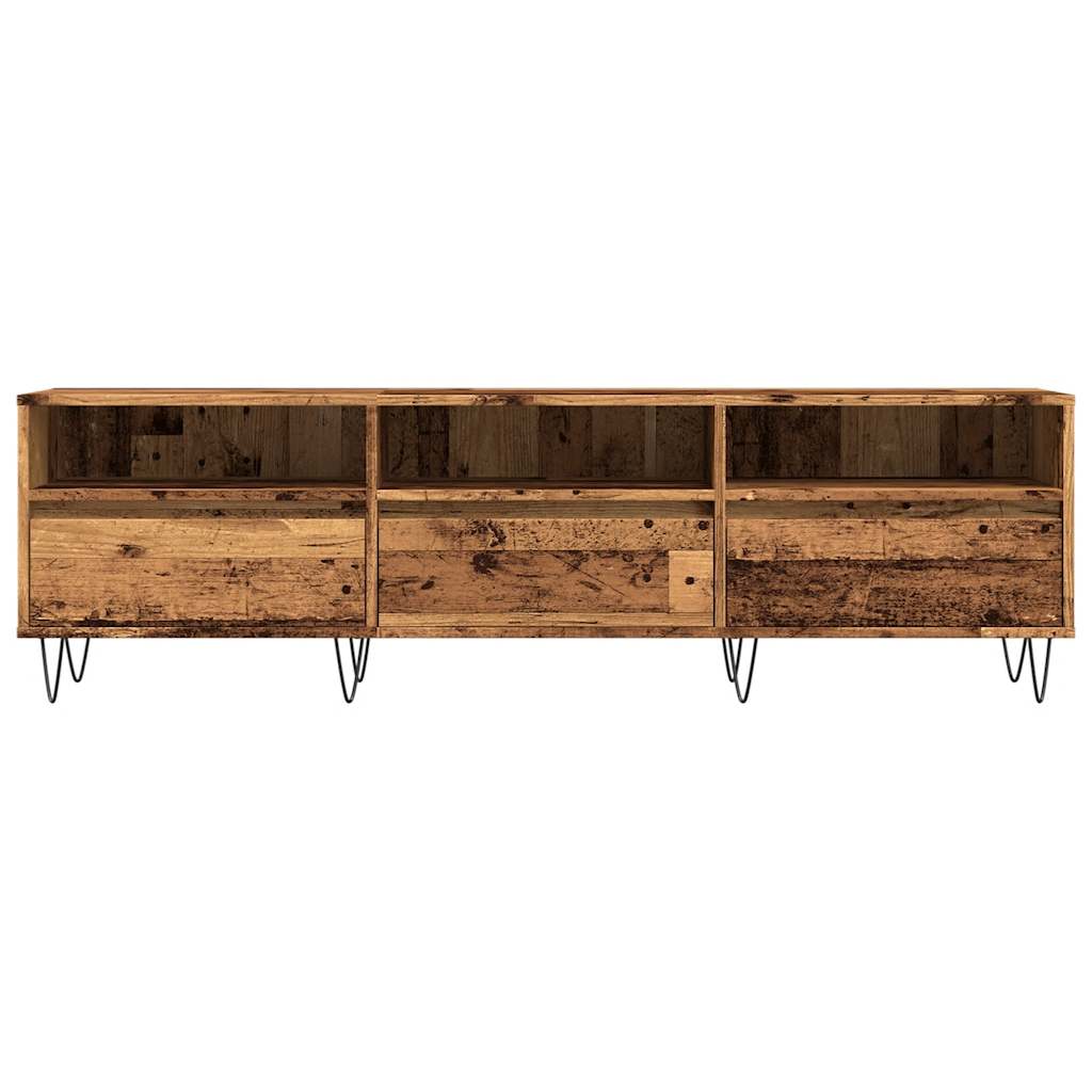 TV Cabinet Old Wood 150x30x44,5 cm Engineered Wood