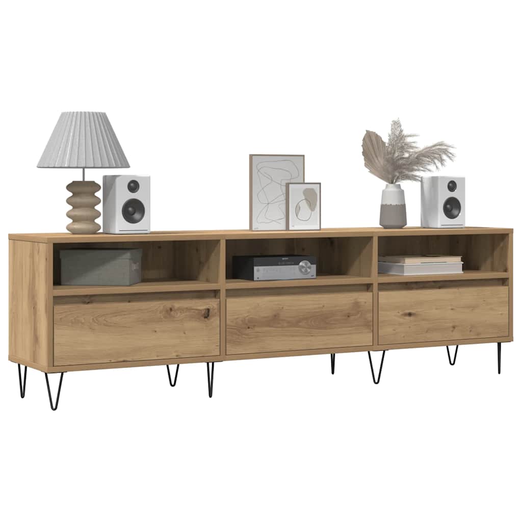 TV Cabinet Artisan Oak 150x30x44,5 cm Engineered Wood