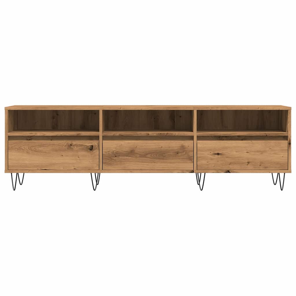 TV Cabinet Artisan Oak 150x30x44,5 cm Engineered Wood
