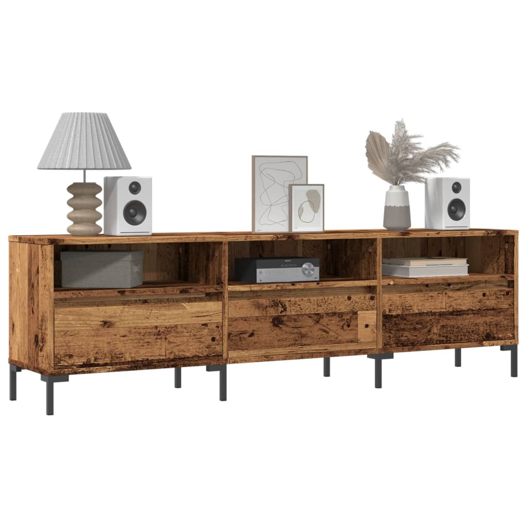 TV Cabinet Old Wood 150x30x44,5 cm Engineered Wood