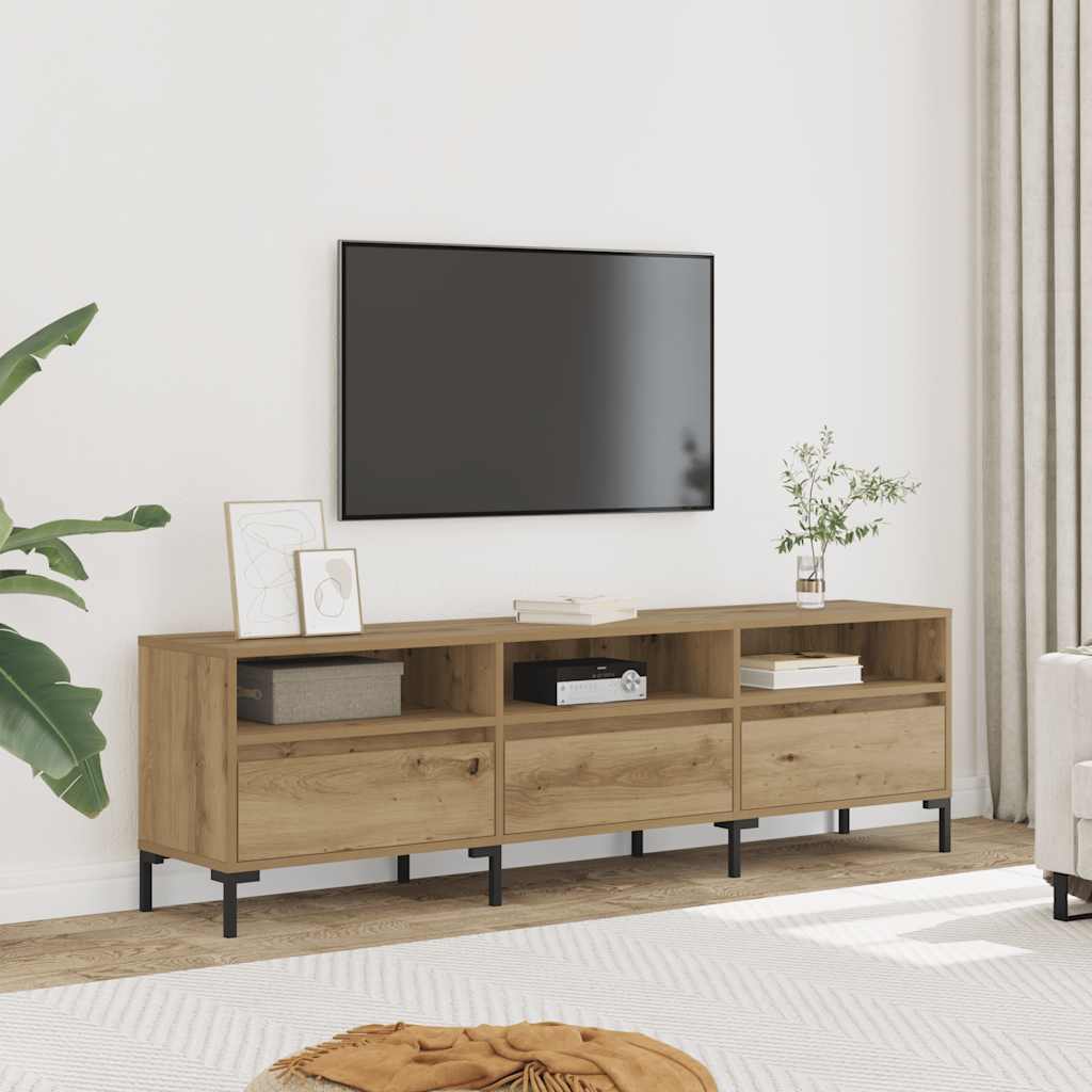 TV Cabinet Artisan Oak 150x30x44,5 cm Engineered Wood
