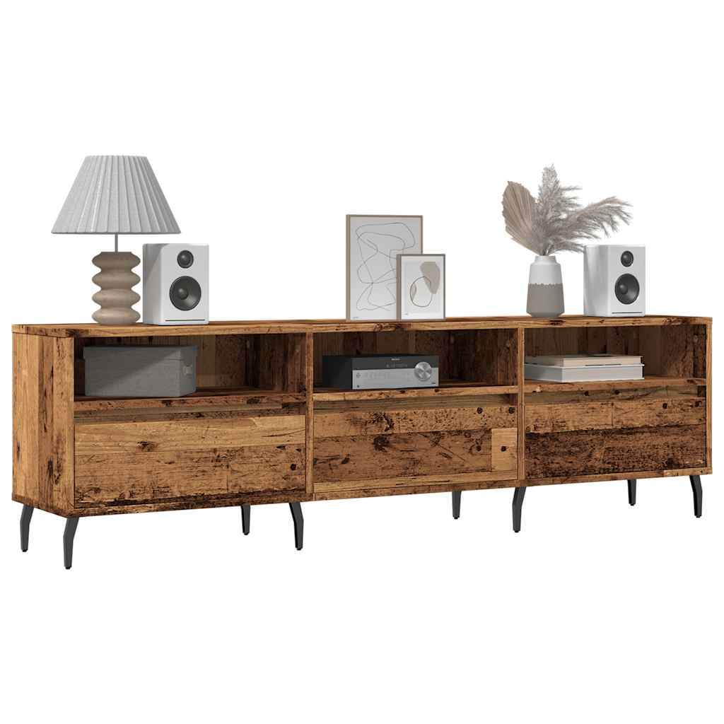 TV Cabinet Old Wood 150x30x44,5 cm Engineered Wood