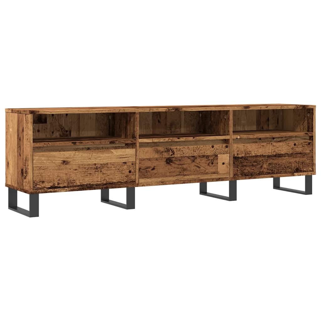 TV Cabinet Old Wood 150x30x44,5 cm Engineered Wood