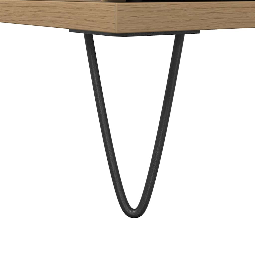 Bathroom Cabinet Artisan Oak 30x30x190 cm Engineered Wood