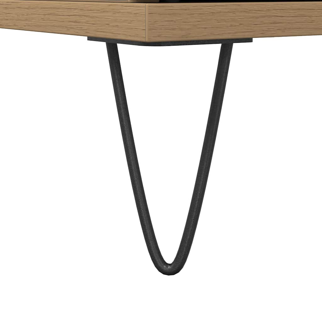 Bathroom Cabinet Artisan Oak 30x30x100 cm Engineered Wood