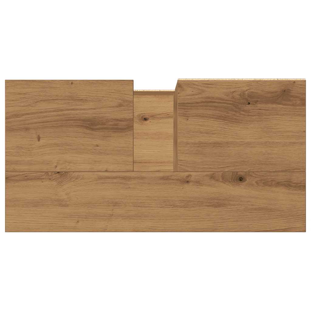 Bathroom Cabinet Artisan Oak 65x33x60 cm Engineered Wood