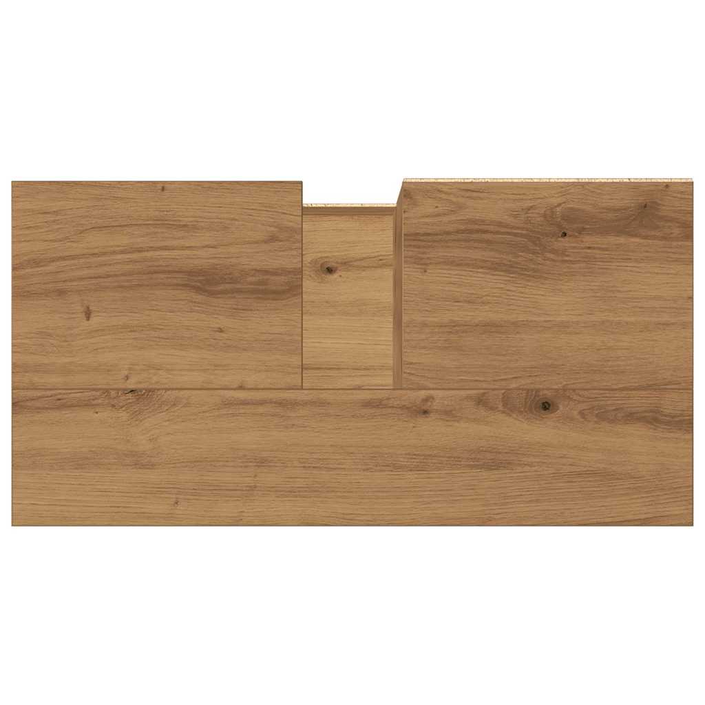 Bathroom Cabinet Artisan Oak 65x33x60 cm Engineered Wood