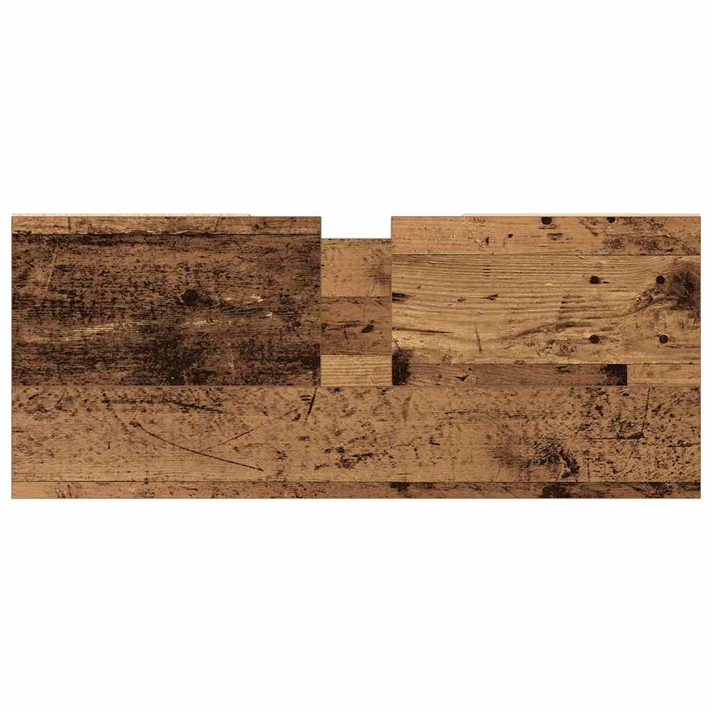 Bathroom Sink Cabinet Old Wood 80x33x60 cm Engineered Wood