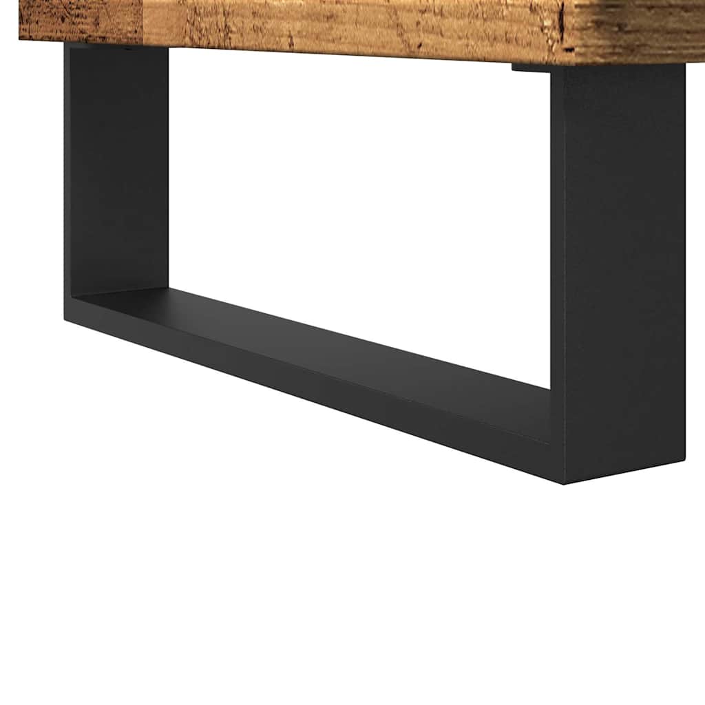 Bathroom Sink Cabinet Old Wood 80x33x60 cm Engineered Wood